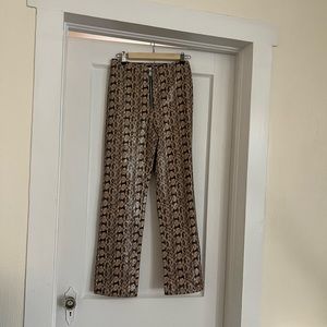 Danielle Bernstein snake pants